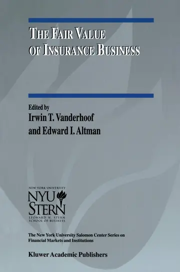 Cover of The Fair Value of Insurance Business