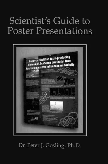 Cover of Scientists Guide to Poster Presentations