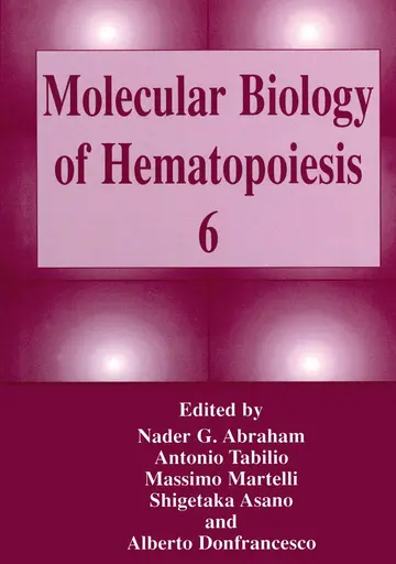Cover of Molecular Biology of Hematopoiesis 6
