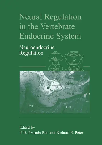 Cover of Neural Regulation in the Vertebrate Endocrine System
