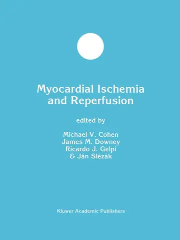 Cover of Myocardial Ischemia and Reperfusion