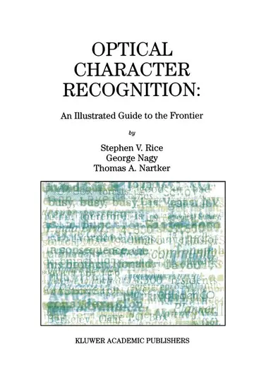 Cover of Optical Character Recognition