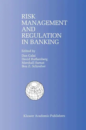 Cover of Risk Management and Regulation in Banking