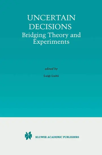 Cover of Uncertain Decisions