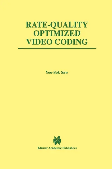 Cover of Rate-Quality Optimized Video Coding