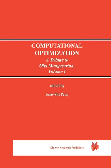 Cover of Computational Optimization