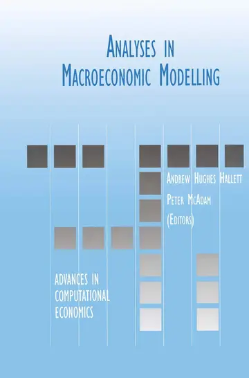 Cover of Analyses in Macroeconomic Modelling