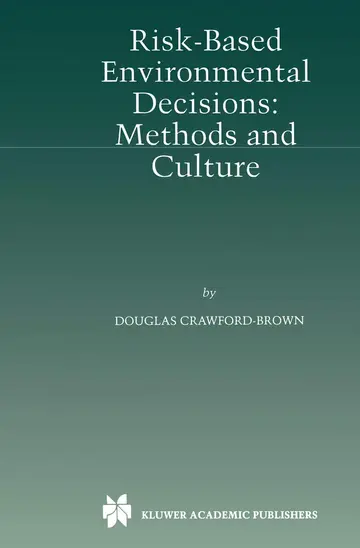 Cover of Risk-Based Environmental Decisions