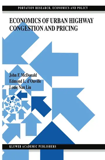 Cover of Economics of Urban Highway Congestion and Pricing