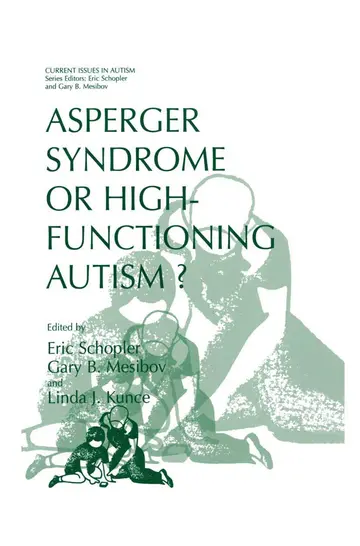 Cover of Asperger Syndrome or High-Functioning Autism?
