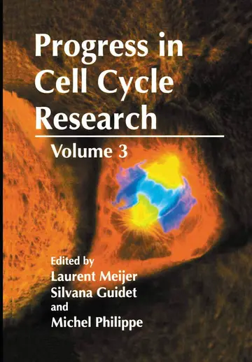 Cover of Progress in Cell Cycle Research