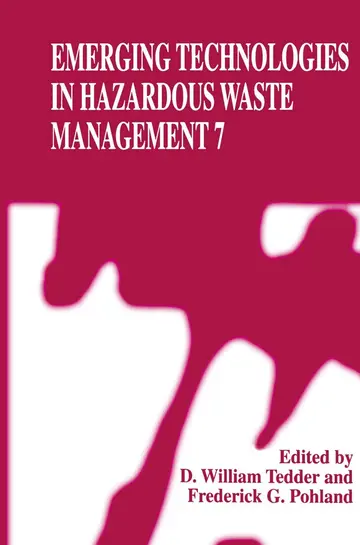 Cover of Emerging Technologies in Hazardous Waste Management 7