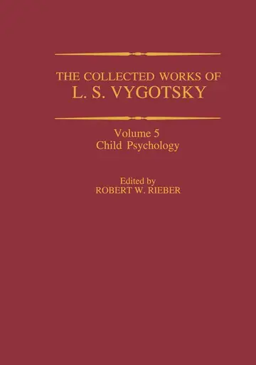 Cover of The Collected Works of L. S. Vygotsky