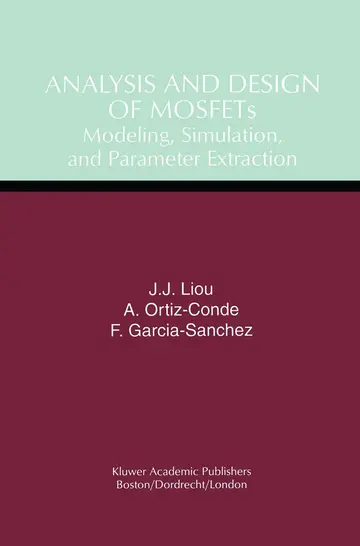 Cover of Analysis and Design of Mosfets