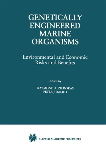 Cover of Genetically Engineered Marine Organisms