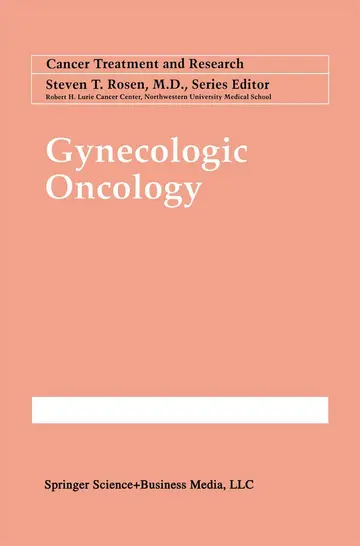 Cover of Gynecologic Oncology