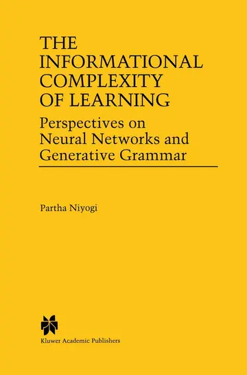 Cover of The Informational Complexity of Learning