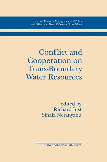 Cover of Conflict and Cooperation on Trans-Boundary Water Resources