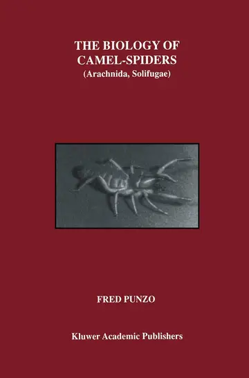 Cover of The Biology of Camel-Spiders