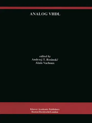 Cover of Analog VHDL
