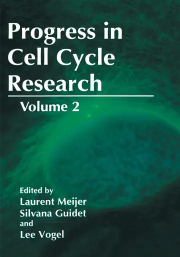 Cover of Progress in Cell Cycle Research