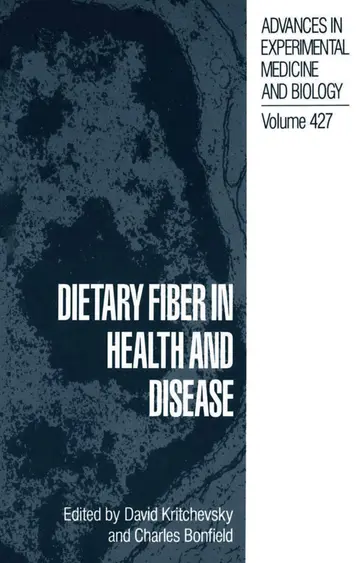 Cover of Dietary Fiber in Health and Disease