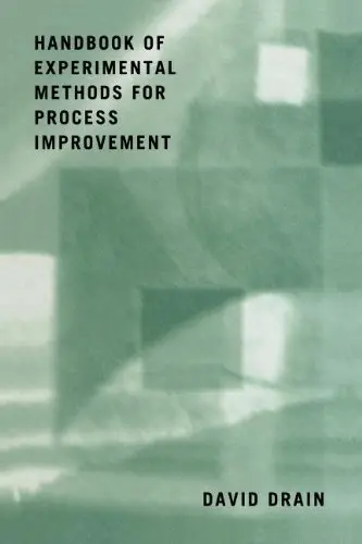 Cover of Handbook of Experimental Methods for Process Improvement