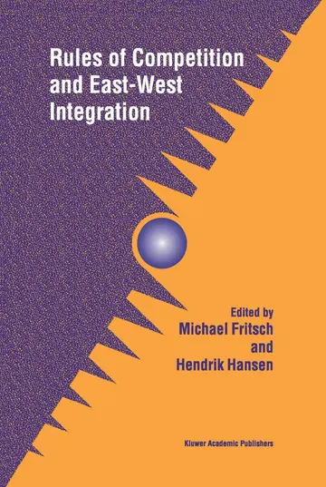 Cover of Rules of Competition and East-West Integration