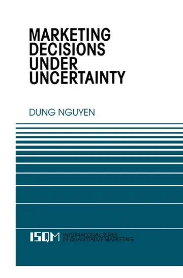 Cover of Marketing Decisions Under Uncertainty