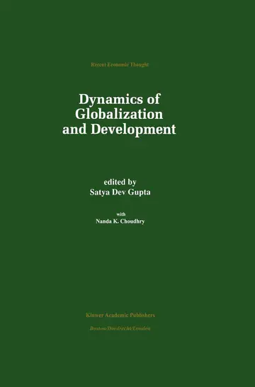 Cover of Dynamics of Globalization and Development