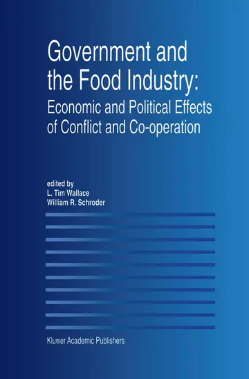 Cover of Government and the Food Industry