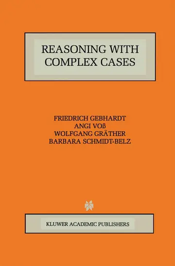 Cover of Reasoning with Complex Cases