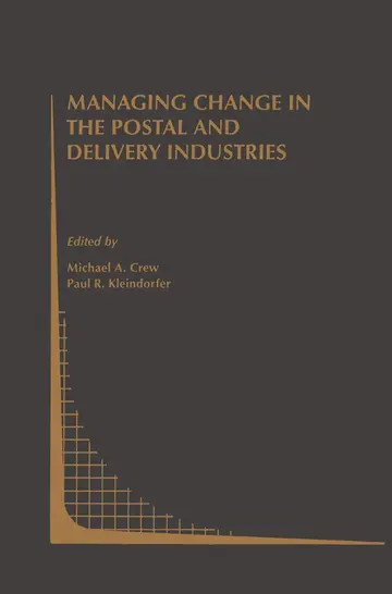 Cover of Managing Change in the Postal and Delivery Industries