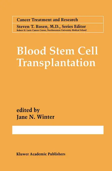 Cover of Blood Stem Cell Transplantation