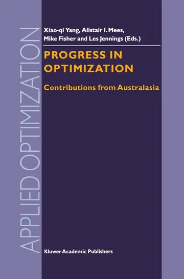 Cover of Progress in Optimization
