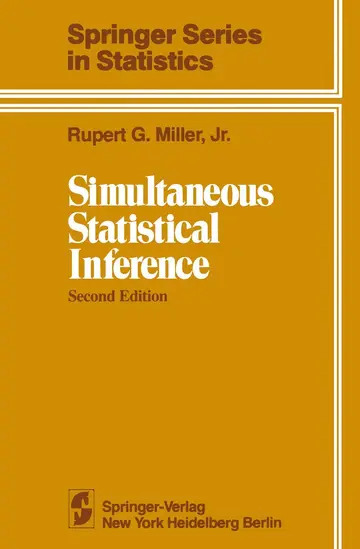 Cover of Simultaneous Statistical Inference