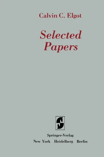 Cover of Selected Papers