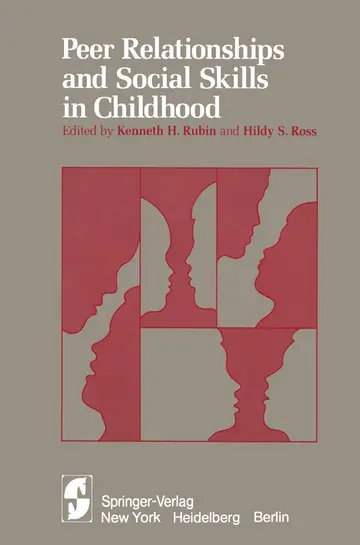 Cover of Peer Relationships and Social Skills in Childhood