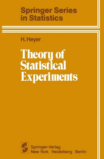 Cover of Theory of Statistical Experiments