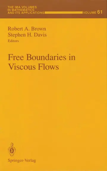 Cover of Free Boundaries in Viscous Flows
