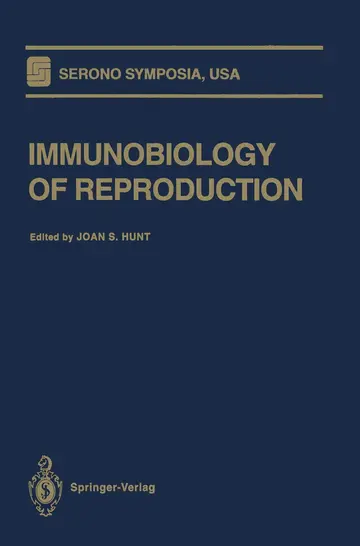Cover of Immunobiology of Reproduction