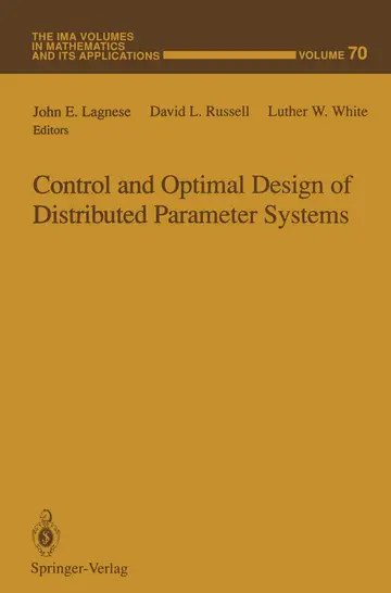Cover of Control and Optimal Design of Distributed Parameter Systems