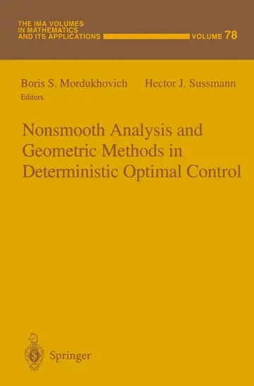 Cover of Nonsmooth Analysis and Geometric Methods in Deterministic Optimal Control