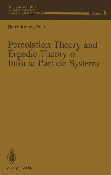 Cover of Percolation Theory and Ergodic Theory of Infinite Particle Systems