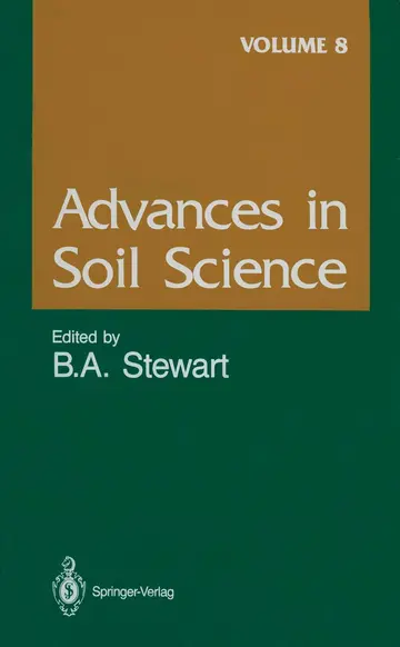 Cover of Advances in Soil Science