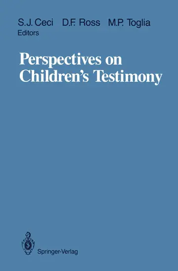 Cover of Perspectives on Children’s Testimony