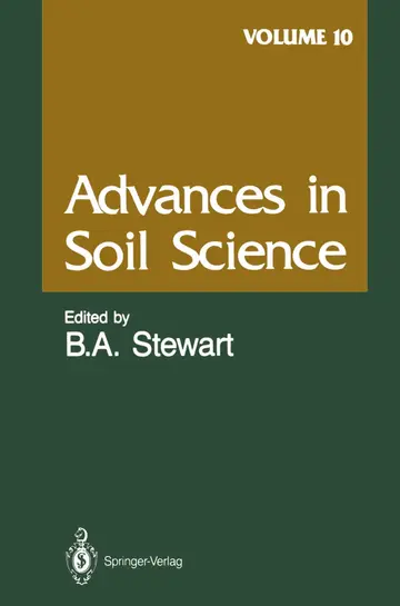 Cover of Advances in Soil Science