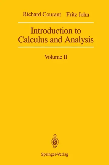 Cover of Introduction to Calculus and Analysis