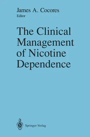Cover of The Clinical Management of Nicotine Dependence