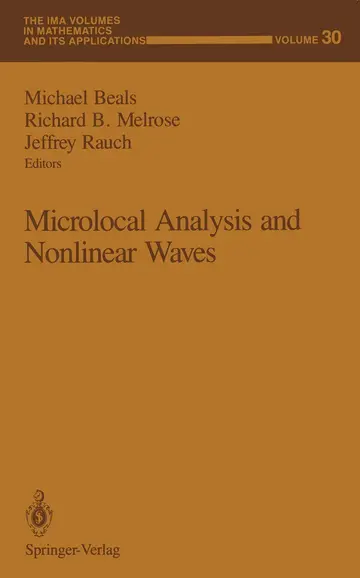 Cover of Microlocal Analysis and Nonlinear Waves